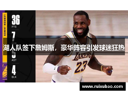 湖人队签下詹姆斯，豪华阵容引发球迷狂热